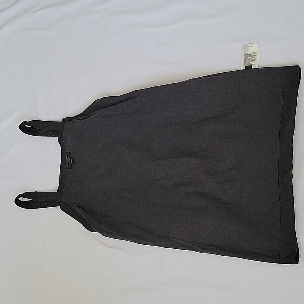 Guess Modern Gray Women's Dress Size S/M Silk Cotton Adjustable straps - Picture 13 of 13